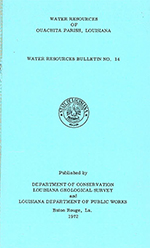 Wate resources Ouachita, 1972